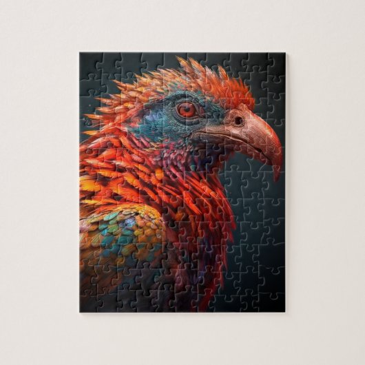 Artsy Bird Legpuzzel (Verticaal)