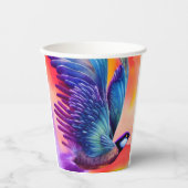 Artsy Bird Papieren Bekers (Voorkant)