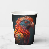 Artsy Bird Papieren Bekers (Voorkant)