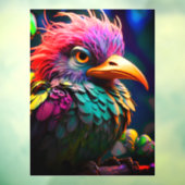 Artsy Bird Raamsticker (Vel 3)