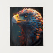 Artsy Bird Wandkleed (Voorkant)