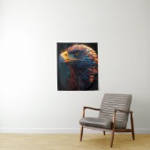 Artsy Bird Wandkleed (In situ)