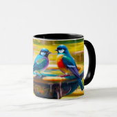 Artsy Birds Mok (Voorkant rechts)