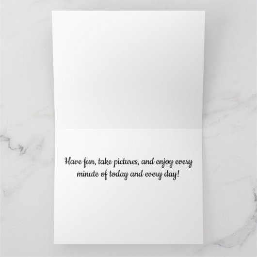 Artsy Birthday Kaart (Binnen)