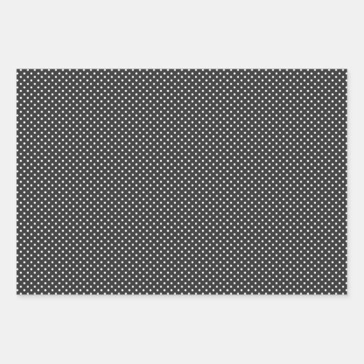 Artsy Black Grey White Abstract Zigzag Stripes Art Inpakpapier Vel (Voorkant 3)
