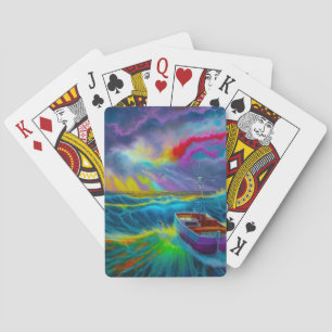 Artsy Boat Pokerkaarten