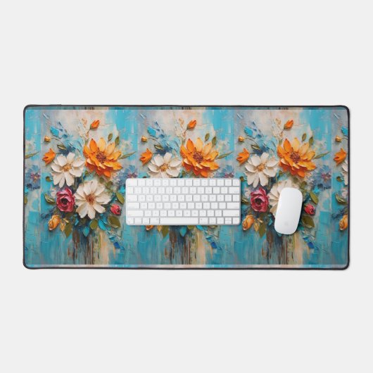 Artsy Bouquets Bureaumat (Keyboard & Muis)