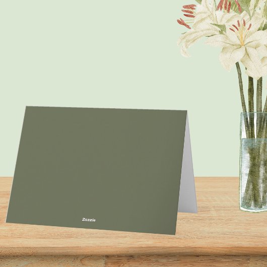 Artsy Brazilian Cattelya Orchid en 3 kolibries Notitiekaartje