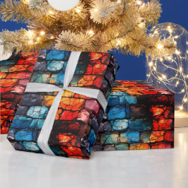 Artsy Brick Wall Cadeaupapier