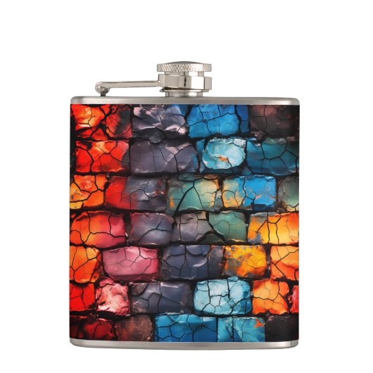 Artsy Bricks Heupfles (Voorkant)