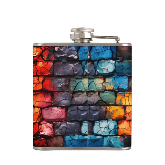Artsy Bricks Heupfles (Achterkant)