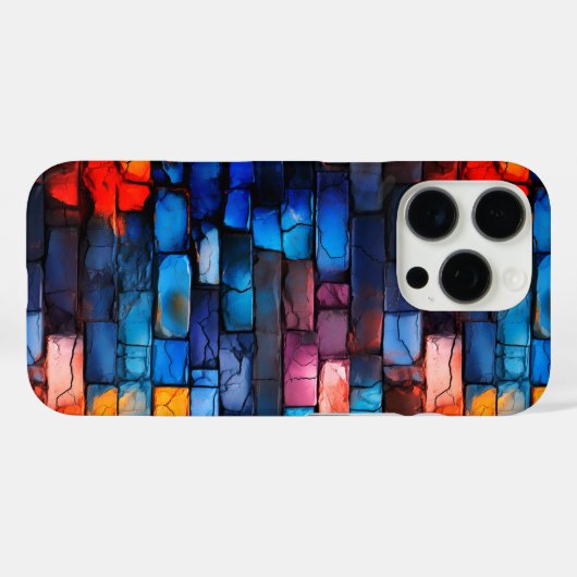 Artsy Bricks telefoonhoesje Case-Mate iPhone Case (Achterkant (horizontaal))