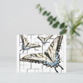 Artsy Butterflies Briefkaart (Staand voorkant)