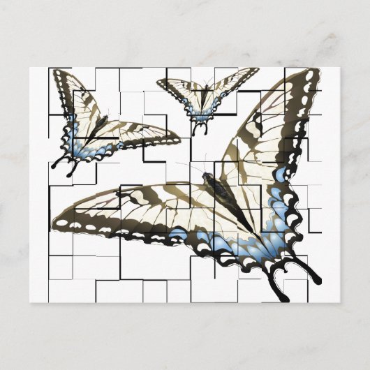 Artsy Butterflies Briefkaart (Voorkant)