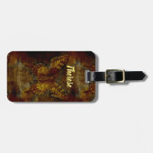 Artsy Butterfly Bagagelabel (Voorkant horizontaal)