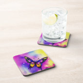 Artsy Butterfly Bier Onderzetter (Rechterzijde)