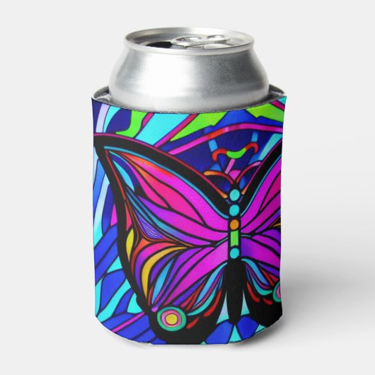 Artsy Butterfly Blikjeskoeler (Blikje Voorkant)