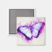 Artsy Butterfly Magneet (Voorkant / Achterkant)
