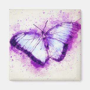 Artsy Butterfly Magneet