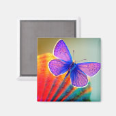 Artsy Butterfly Magnet (Voorkant / Achterkant)