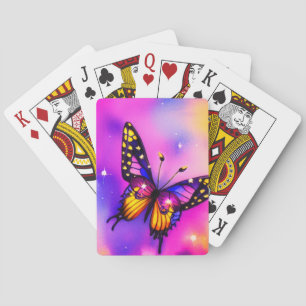 Artsy Butterfly Pokerkaarten
