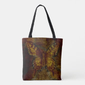 Artsy Butterfly Tote Bag (Achterkant)