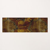Artsy Butterfly Yogamat (Achterkant (horizontaal))