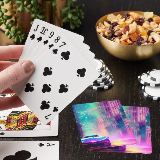 Artsy Car Pokerkaarten (Insitu)