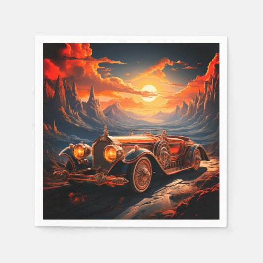 Artsy Car Servet (Voorkant)