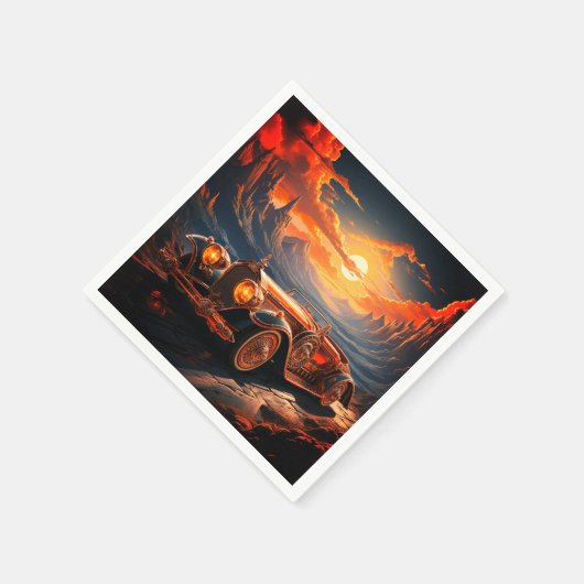 Artsy Car Servet (Hoek)