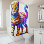 Artsy Cat Douchegordijn (In situ)