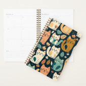Artsy Cat Pattern Cute Planner (Display)