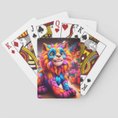 Artsy Cat Pokerkaarten (Achterkant)