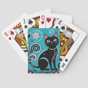 Artsy Cat Pokerkaarten