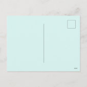 Artsy Christmas Joy Lettering Flat Holiday Kaart (Achterkant)