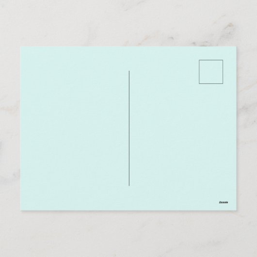 Artsy Christmas Joy Lettering Flat Holiday Kaart (Achterkant)