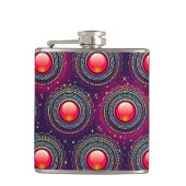 Artsy Circle Patroon Heupfles (Voorkant)