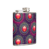 Artsy Circle Patroon Heupfles (Rechts)