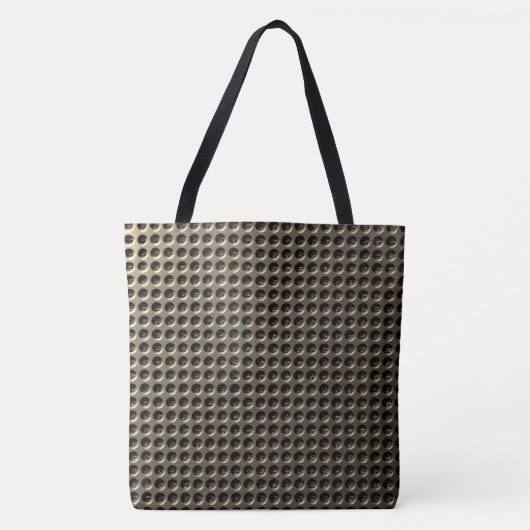 Artsy Circle Patroon Tote Bag (Voorkant)