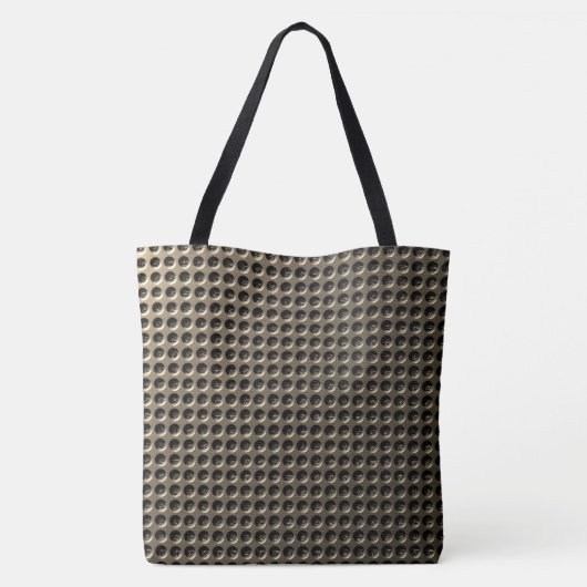 Artsy Circle Patroon Tote Bag (Achterkant)