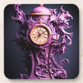Artsy Clock Bier Onderzetter (Voorkant)