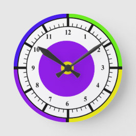 Artsy Clock Ronde Klok