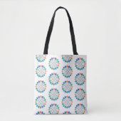 Artsy Color Sunflower Tote Bag (Voorkant)