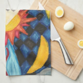 Artsy Colorful Kitchen Towels Theedoek (Quarter Fold)