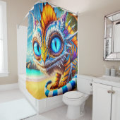 Artsy Creature Douchegordijn (In situ)