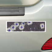 Artsy Daisies Bumpersticker (Op auto)