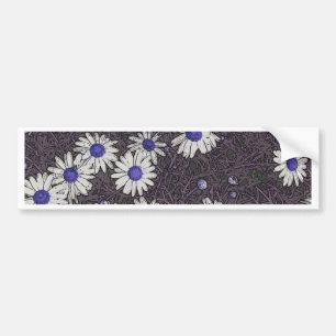 Artsy Daisies Bumpersticker