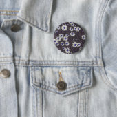 Artsy Daisies Ronde Button 5,7 Cm (In situ)