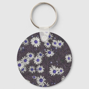 Artsy Daisies Sleutelhanger