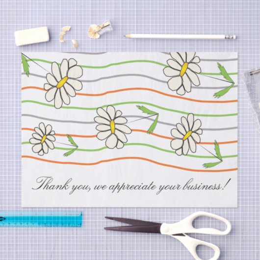 Artsy Daisy Flower Tissue Tissuepapier (Craft)